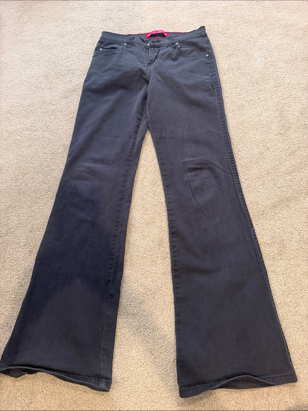 GLO jeans Black Flare Wide-Leg Jeans